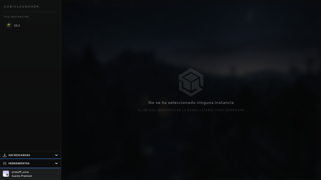 Captura de CubicLauncher